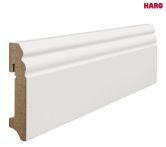 Haro Sockelleiste Altdeutsches Profil 18x90mm 2,4m MDF weiß foliert, Art. Nr.: 407747