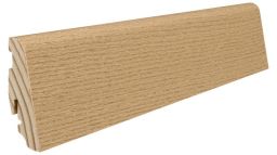 Haro Stecksockelleiste 19x58mm 2,2m Eiche Puro invisible furniert geölt, Art. Nr.: 409733