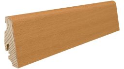 Haro Stecksockelleiste 19x58mm 2,2m Buche gedämpft strukturiert furniert geölt, Art. Nr.: 409786
