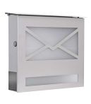 Heibi Briefkasten Front Briefdesign, Edelstahl (43809)