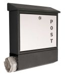 Heibi Briefkasten mit Schriftzug POST, Materialmix (43839-039)