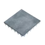 Heroc Gartentrittplatte 2er Set, 30x30 cm Farbe: Schiefer