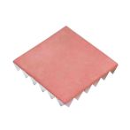 Heroc Gartentrittplatte 2er Set, 30x30 cm Farbe:  Terracotta