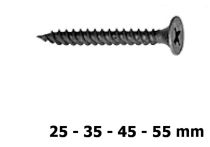 Schnellbauschrauben mit Feingewinde 3,5 x 25 mm, 1.000 St.