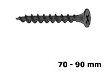 Schnellbauschrauben mit Grobgewinde 4,3 x 70 mm, 500 St.
