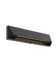 in-lite Wandleuchte LED Wedge Slim dunkelgrau 12V 1W