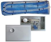 Jollytherm Warmwasser-FBH Aquaheat Profi Fußbodenheizung inkl. UP-Anschlußbox mit Regelventil