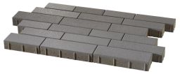 KANN Adina Pflaster Läuferverband 8 cm grau betonglatt