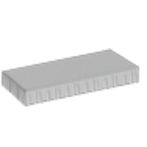 KANN Vios Pflaster hellgrau- nuanciert feingestrahlt 40x20x8 cm