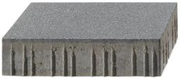 KANN Vajo Pflaster dunkelgrau geschliffen+gestrahlt 40x20x8  cm