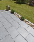 KANN Madison Terrassenplatte midnight black geschliffen und kugelgestrahlt