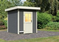 Woodfeeling Saunahaus Taina Terragrau