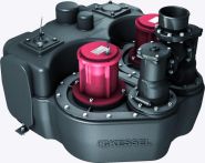 KESSEL-Hebeanlage Aqualift F Duo 2 Pumpen SPF1400-S3,230V,Comfort,senkr. | Nr.: 28628-C