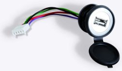 KESSEL-USB-Gehäusebuchse für Comfort-Schaltgeräte Mono/Duo | Nr.: 28785
