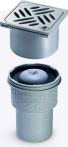 KESSEL-Objektablauf Practicus DN100 senkr., Designrost Kessel | Nr.: 45210.63