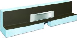 KESSEL-Einbauboard Wandablauf Scada 900mm, Abdeckung Wave | Nr.: 48001.03