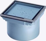 KESSEL-Aufsatzstück System 125 befliesbar, 110x110, Rahmen V2A | Nr.: 48211