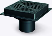 KESSEL-Parkdeckablauf Ecoguss eckig, DN100 | Nr.: 48501