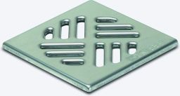 KESSEL-Schlitzrost 100x100 mm aus Edst. 1.4301, Klasse K3 | Nr.: 27150