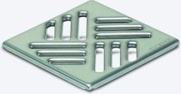 KESSEL-Schlitzrost 95x95 mm aus Edst. 1.4301, Klasse K3 | Nr.: 27151