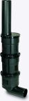 KESSEL-Regenablauf Kunststoff DN100, seitl., frostfreie Tiefe 545 mm | Nr.: 67970