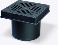 KESSEL-Aufsatzstück Ecoguss Schlitzrost D=230, Klasse B, H=125 | Nr.: 67985