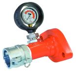 PFT Druckflansch T-Pumpe 2 Zoll AG mit Manometer für ZP 3 XL