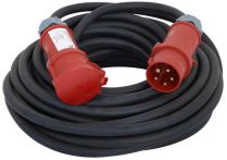 PFT Verlängerungskabel 5 x 6 mm², RED 5-32 A  25 m (400 V, 3 Ph)