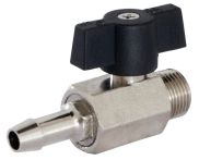 PFT Kugelhahn 3/8 Zoll AG mit Tülle 10 mm