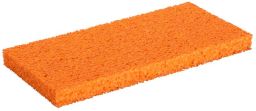 PFT Ersatzgummi Schwammscheibe rot, grob, hart, 13 x 25 cm