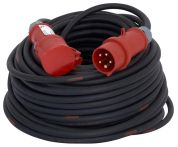 PFT Verlängerungskabel 5 x 2,5 mm², RED 5-16 A  50 m (400 V, 3 Ph)