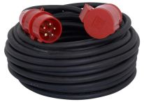PFT Verlängerungskabel 5 x 2,5 mm², RED 5-16 A  25 m (400 V, 3 Ph)