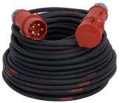 PFT Verlängerungskabel 5 x 4 mm², RED 5-32 A  50 m (400 V, 3 Ph)