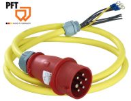 PFT Motoranschlusskabel 1,9 m CEE 7 x 16A