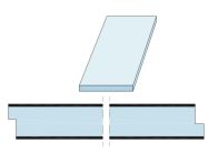 Knauf Randfries Cleaneo linear | 12,5 mm Dicke