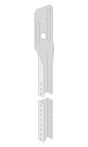 Knauf Nonius-Hänger-Oberteil | Tragfähigkeit: 0,40 kN