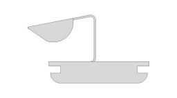 Knauf Stützen-Clip CD 60/27  | 50 Stück Paket | 60 mm Länge