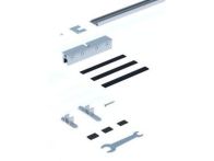 Knauf Pocket Kit Klemmbacken für Glastürblatt 8/10/12mm bis 80kg