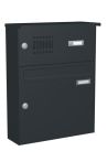 Knobloch Briefkastenanlage AP11-244, Farbe: RAL 7016 Anthrazitgrau glatt matt