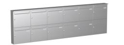 Knobloch Briefkastenanlage AP110-244-E, Farbe: Edelstahl