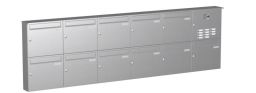 Knobloch Briefkastenanlage AP113-244-E, Farbe: Edelstahl