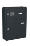 Knobloch Briefkastenanlage AP12-220, Farbe: RAL 7016 Anthrazitgrau glatt matt