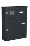 Knobloch Briefkastenanlage AP12-244, Farbe: RAL 7016 Anthrazitgrau glatt matt