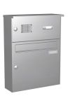 Knobloch Briefkastenanlage AP12-244-E, Farbe: Edelstahl