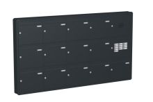 Knobloch Briefkastenanlage AP131-220, Farbe: RAL 7016 Anthrazitgrau glatt matt