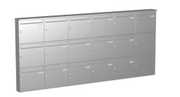 Knobloch Briefkastenanlage AP160-244-E, Farbe: Edelstahl