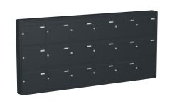Knobloch Briefkastenanlage AP170-220, Farbe: RAL 7016 Anthrazitgrau glatt matt