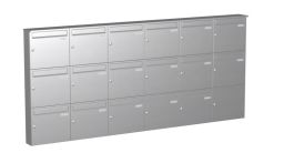 Knobloch Briefkastenanlage AP170-244-E, Farbe: Edelstahl