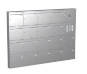 Knobloch Briefkastenanlage AP182-244-E, Farbe: Edelstahl