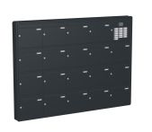 Knobloch Briefkastenanlage AP192-220, Farbe: RAL 7016 Anthrazitgrau glatt matt
